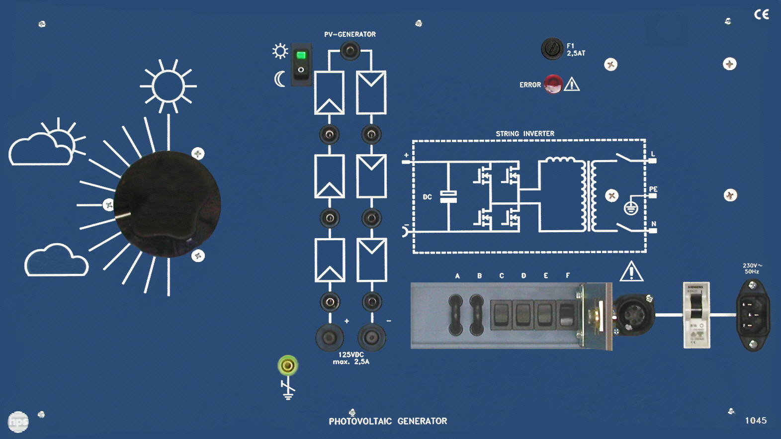 PHOTOVOLTAIC GENERATOR Type 1045.1