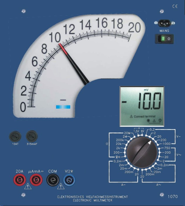 Electronic Multimeter Type 1070