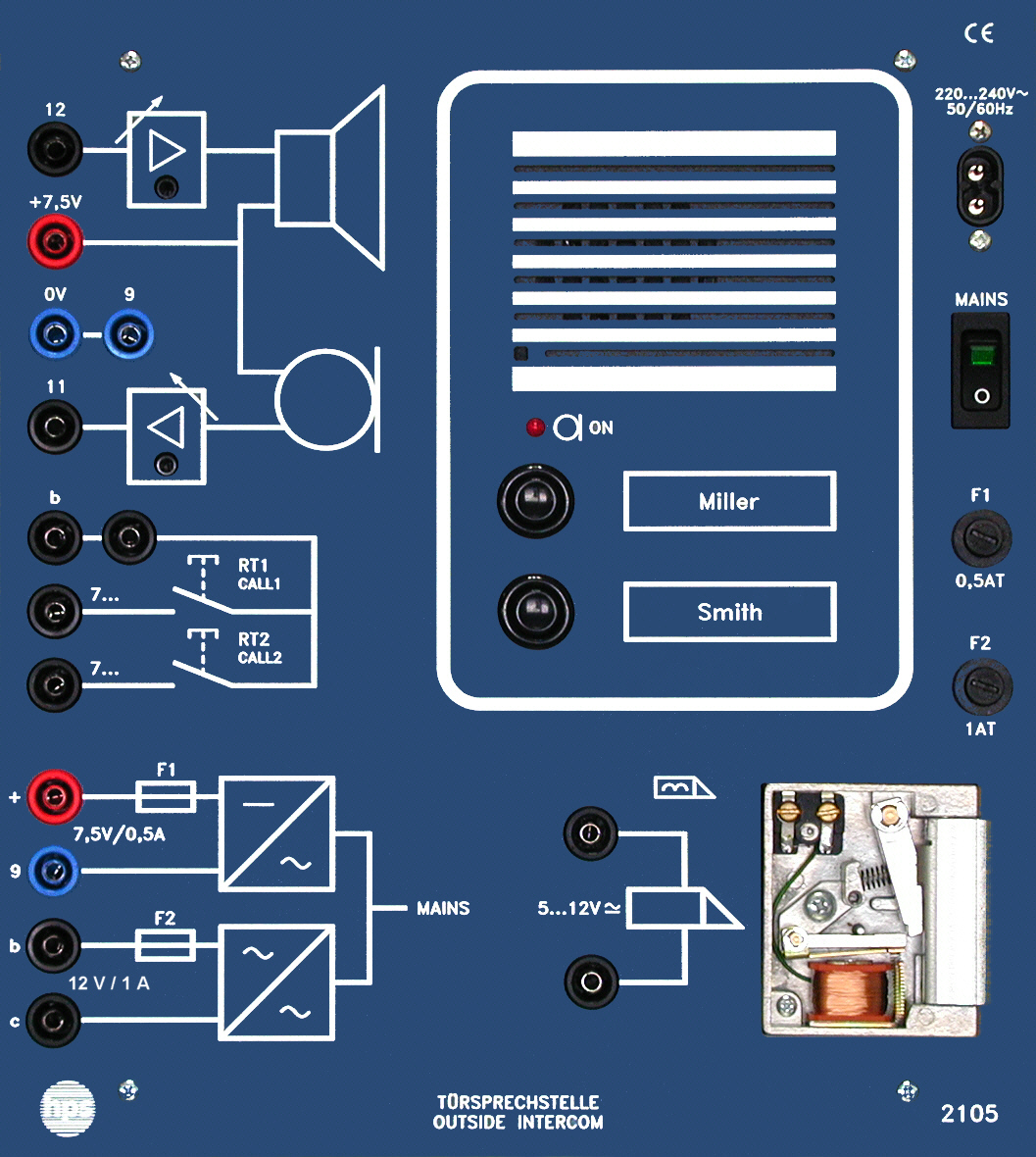 OUTSIDE INTERCOM Type 2105