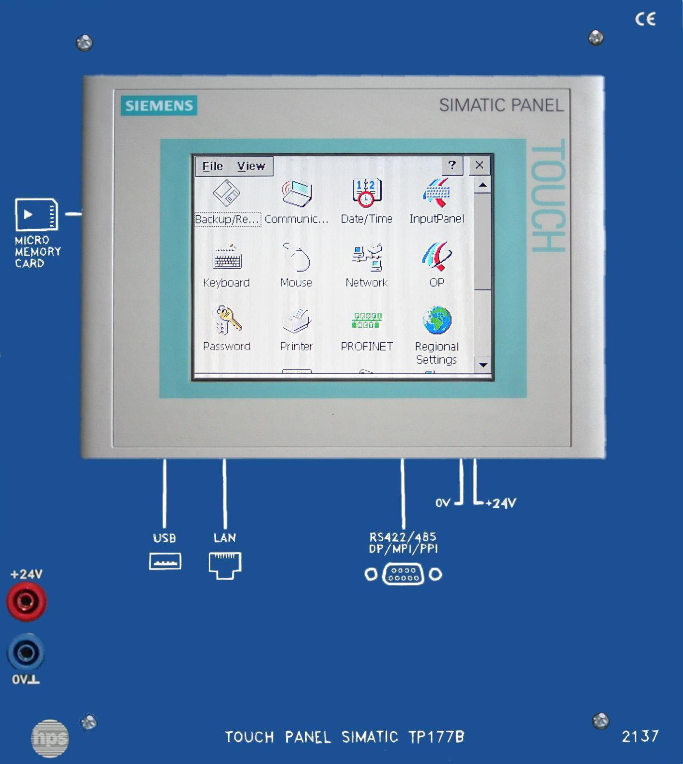 SIMATIC Touch Panel TP700 Typ 2137