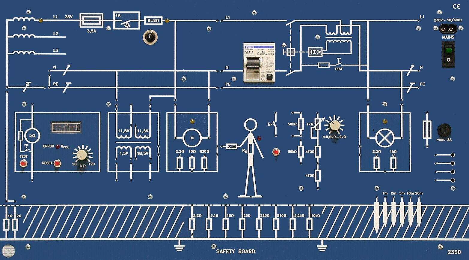 SAFETY BOARD Type 2330