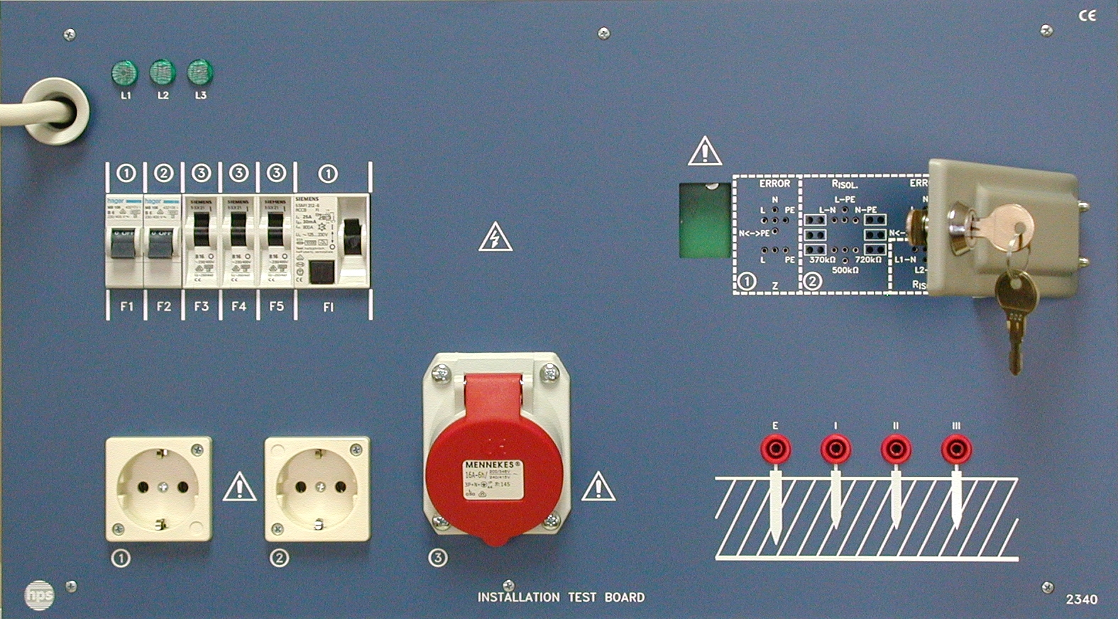 INSTALLATION TEST BOARD Type 2340