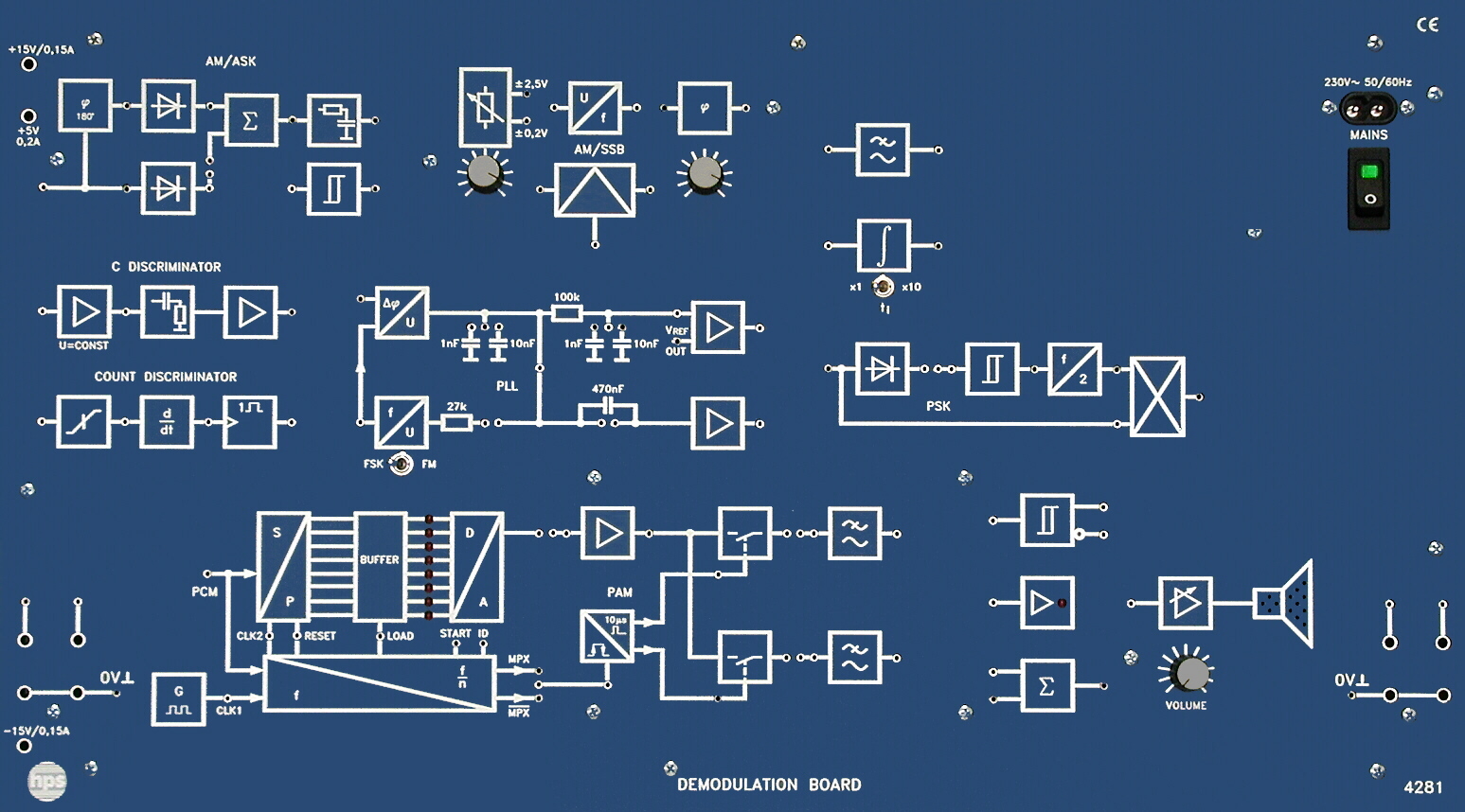 DEMODULATION BOARD Type 4281